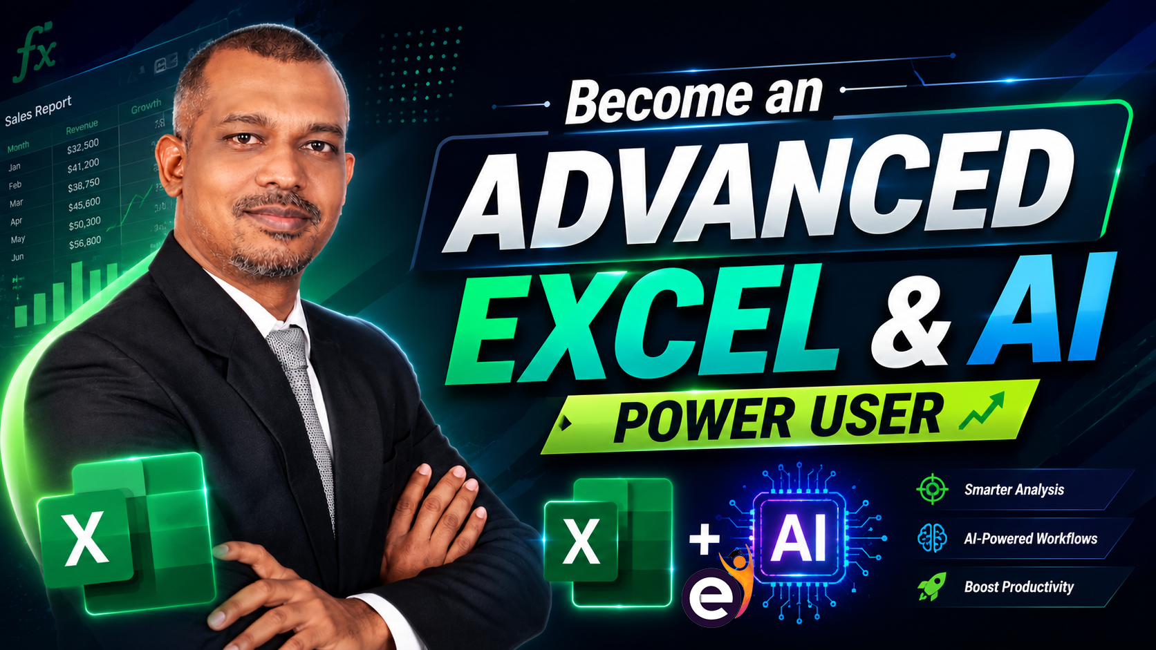 Advanced Excel with AI Online Course - Batch 13 | eLearning.lk | The ...