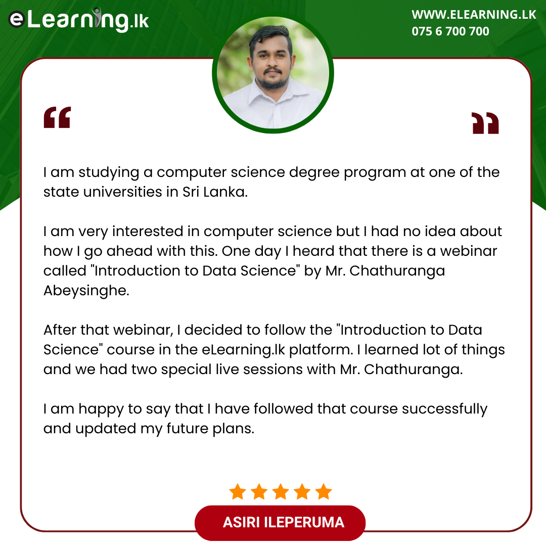 Reviews | The Premier Online Learning & Teaching Platform in Sri Lanka
